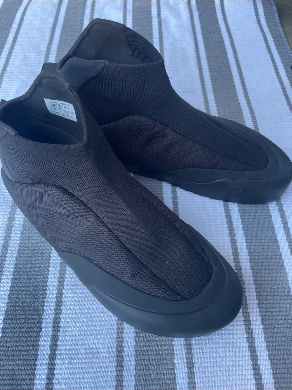Arc'teryx Black Slip-On Sock Sneakers